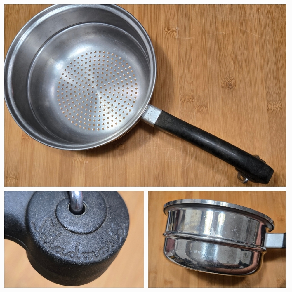 Saladmaster Vintage Stainless Steel Steamer Insert Colander
